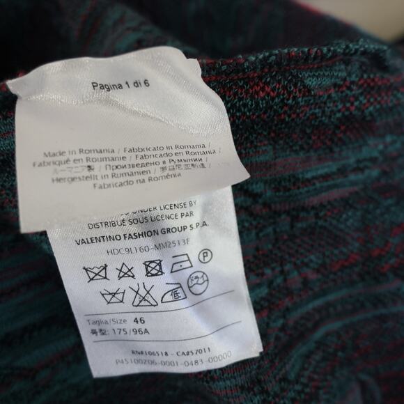 M Missoni Sleeveless Knit Multicolor Wool Blend Top Size 46 - Picture 12 of 16